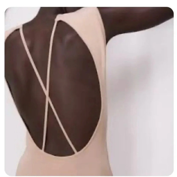 Zara Knit Open Back Dress - Picture 2 of 9